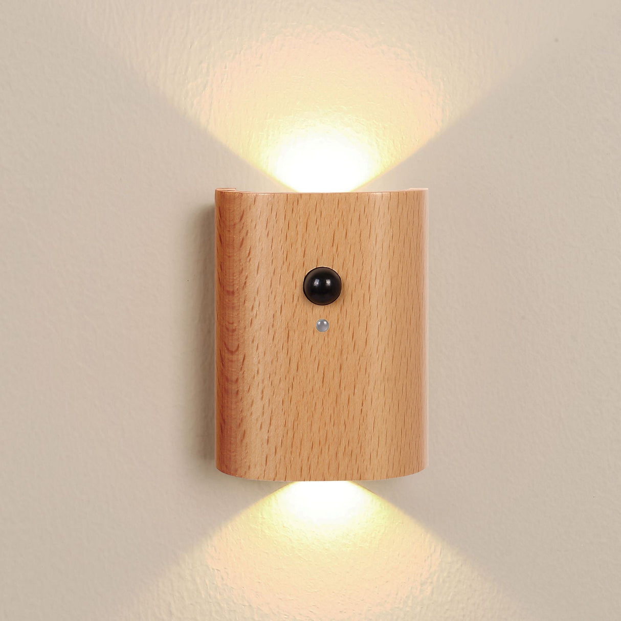 Erb Trådløs Vegglampe Lys Bjørk