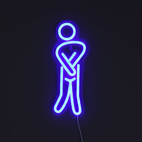 WC Man Neon Væglampe