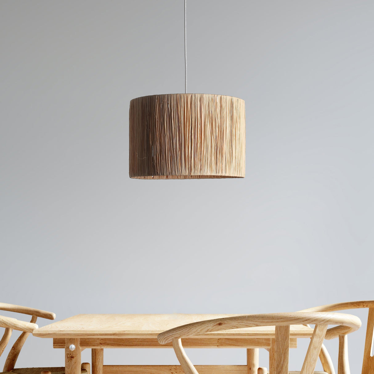 Raffia Taklampa Ø30-Lampconcept.se