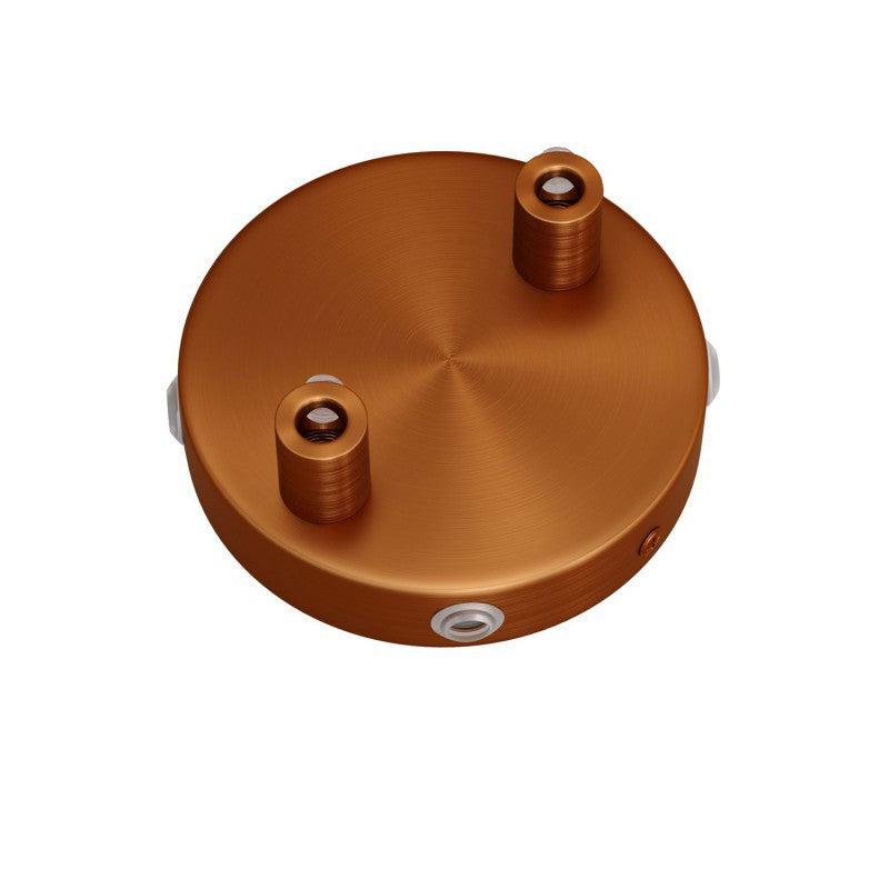 Takkopp För 2 Lampor Ø8.3 Borstad Koppar-Lampconcept.se