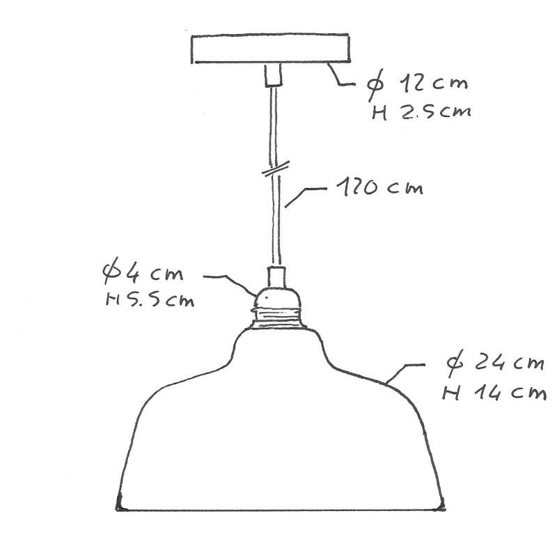 Ceramic Taklampa Vit-Lampconcept.se