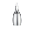 Cono Lampeholder E27 - Blank Krom
