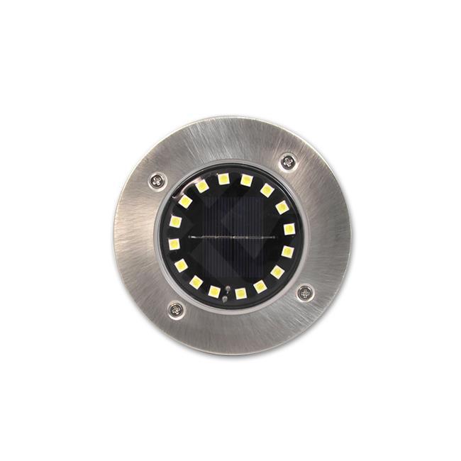 Solcells LED markspot - 16 LEDs Med Spjut-Lampconcept.se