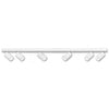 Justerbar 6-Spots Vit-Lampconcept.se
