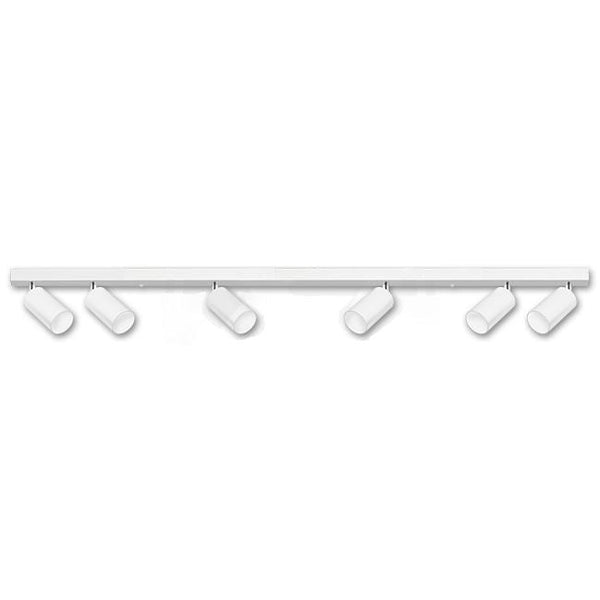 Justerbar 6-Spots Vit-Lampconcept.se