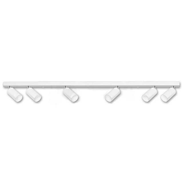 Justerbar 6-Spots Vit-Lampconcept.se