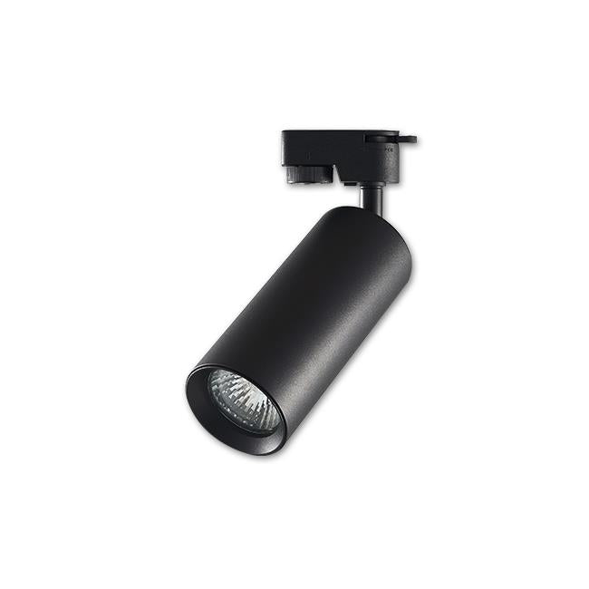 Rälsspot GU10 1-fas Svart 6cm Svart-Lampconcept.se