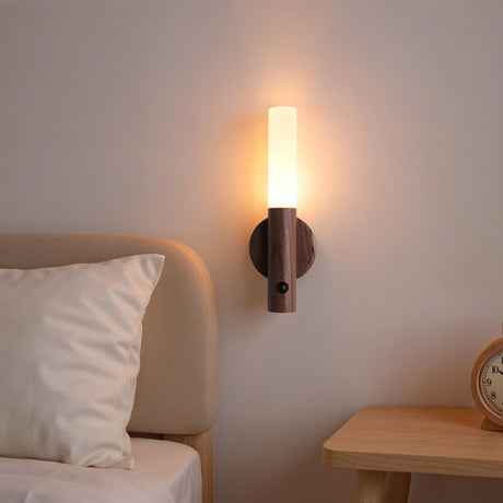 Mutoz Trådløs Magnetisk Vegglampe Mørk