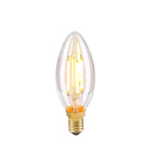 9 x LED 4W B35 Kronelyspære Dimbar E14