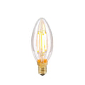 6 x LED 4W B35 Kronelyspære Dimbar E14