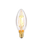 6 x LED 4W B35 Kronelyspære Dimbar E14