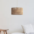 Strings Jute Taklampe Ø40
