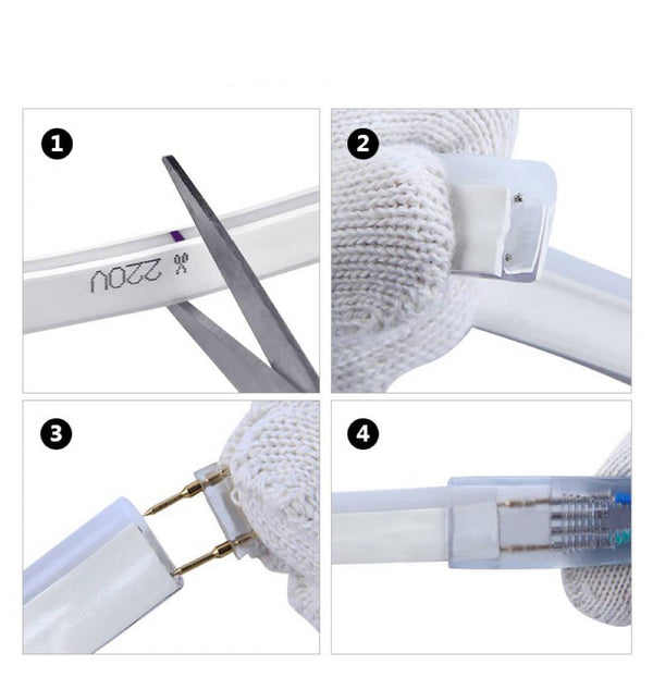 Neon Flex Per Meter IP67 Vit-Lampconcept.se