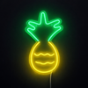 Ananas Neon Vegglampe