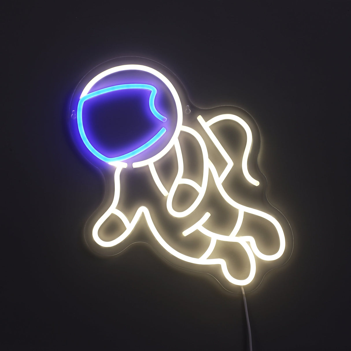 Astronaut Neon Vägglampa-Lampconcept.se