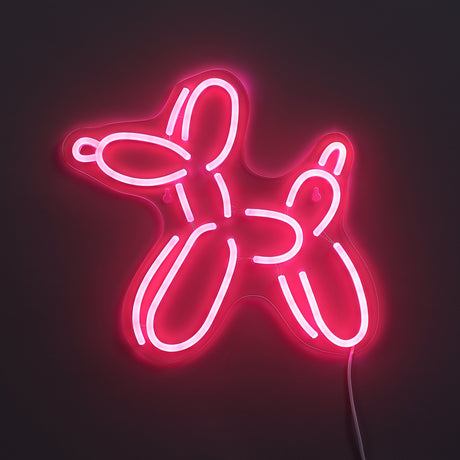 Balloon Animal Neon Vägglampa-Lampconcept.se