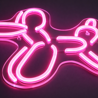 Balloon Animal Neon Vegglampe