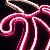 Banana Neon Vegglampe Rosa