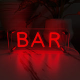 Bar LED Neon Box Bordlampe