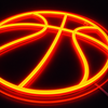 Basketball Neon Vegglampe