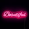 Beautiful Neon Vegglampe
