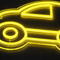 Bubble Car Neonskilt