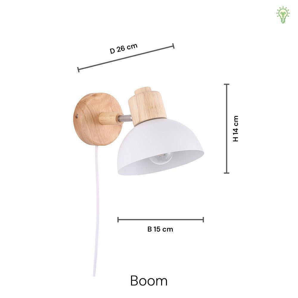 Boom Vegglampe