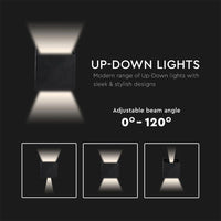 LED Vegglampe Utendørs IP54 6W