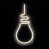 Bulb Neon Vegglampe