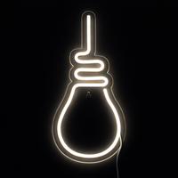 Bulb Neon Vegglampe