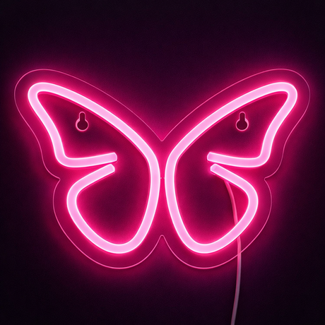 Butterfly Neonskilt
