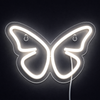 Butterfly Neon Vegglampe Varm Vit