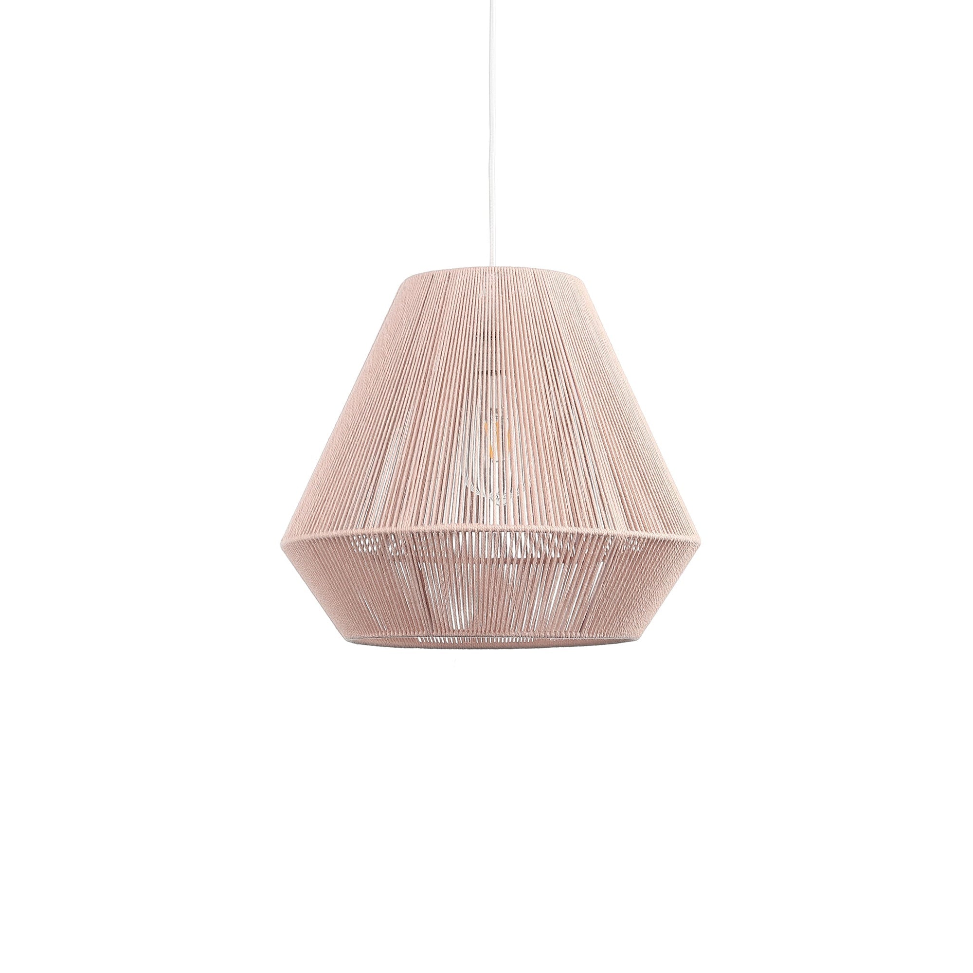 Cadiz Taklampa Ø32 Dammig Rosa-Lampconcept.se