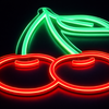 Cherry Neon Vegglampe
