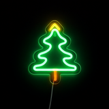 Christmas Tree Neon Vegglampe