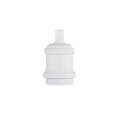 Classic Lamphållare E27 Matt Vit-Lampconcept.se