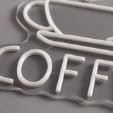 Coffee Neon Vägglampa-Lampconcept.se