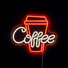 Coffee Cup Neon Vegglampe