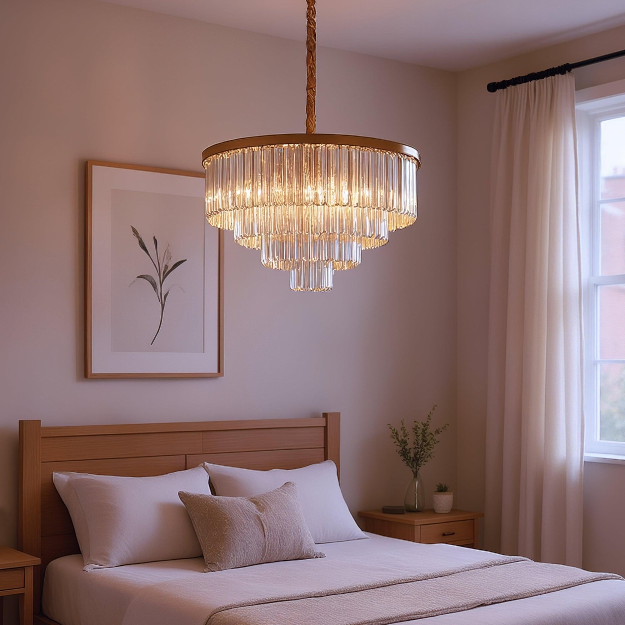 Santorini Lysekrone Ø60