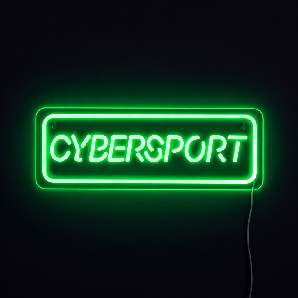 Cybersport Neon Vegglampe