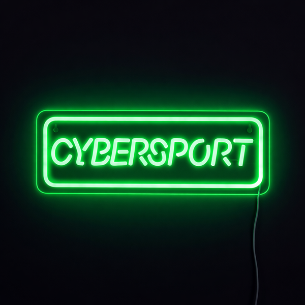 Cybersport Neon Vegglampe