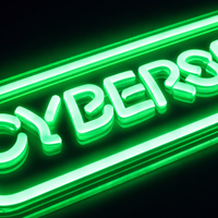 Cybersport Neon Vegglampe