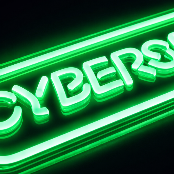 Cybersport Neon Vegglampe