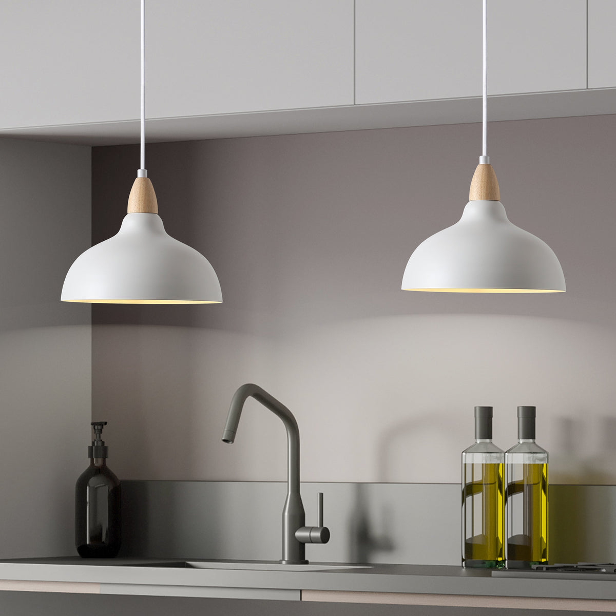 Oak Pendel Ø24 Lyst Tre