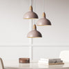 Oak Pendel Ø19 Glossy Beige Pink