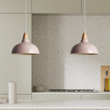 Oak Pendel Ø24 Glossy Beige Pink