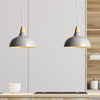 Oak Pendel Ø24 Glossy Grå