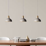 Oak Pendel Ø19 Glossy Dove