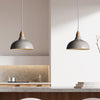 Oak Pendel Ø24 Glossy Dove