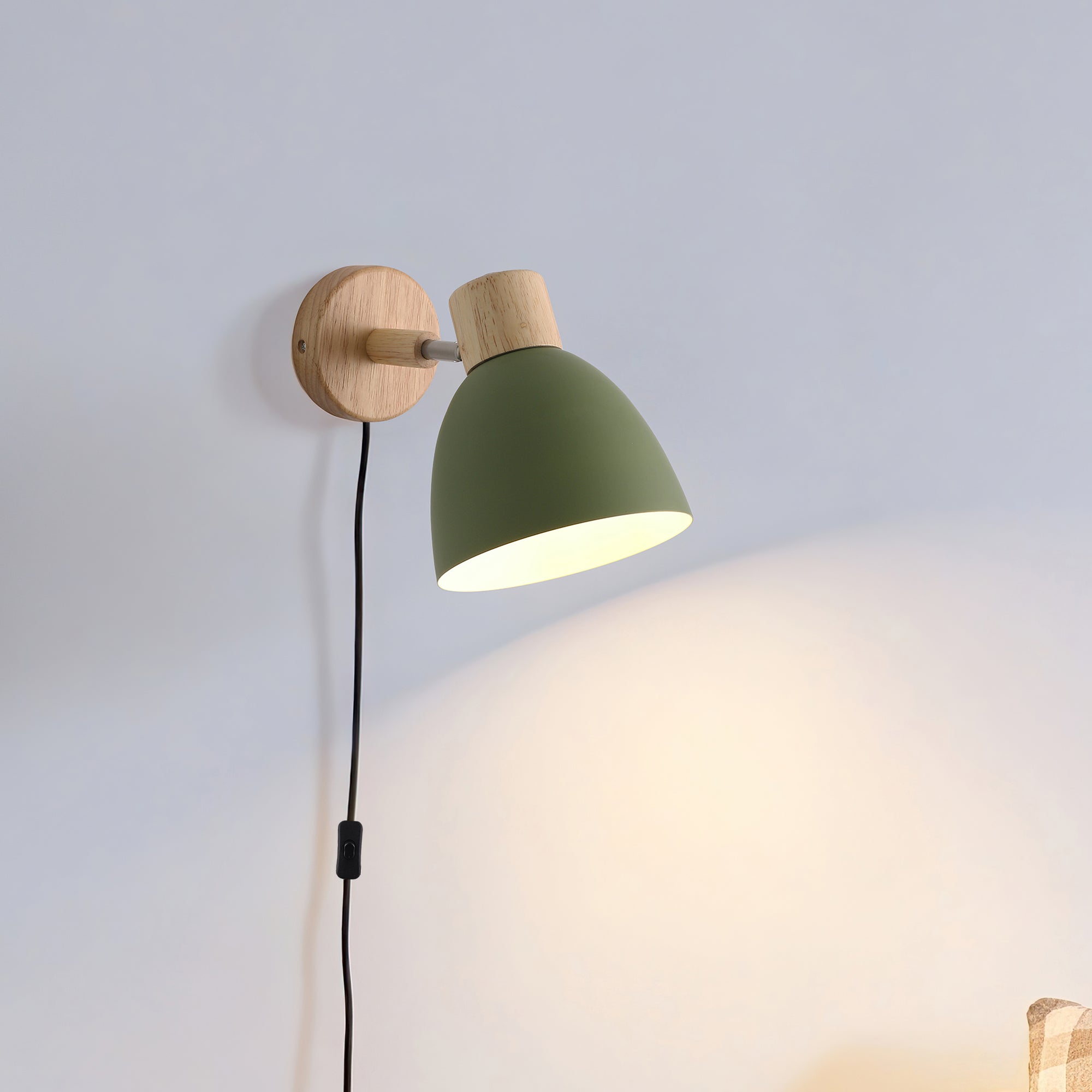 Pino Vegglampe Grønn